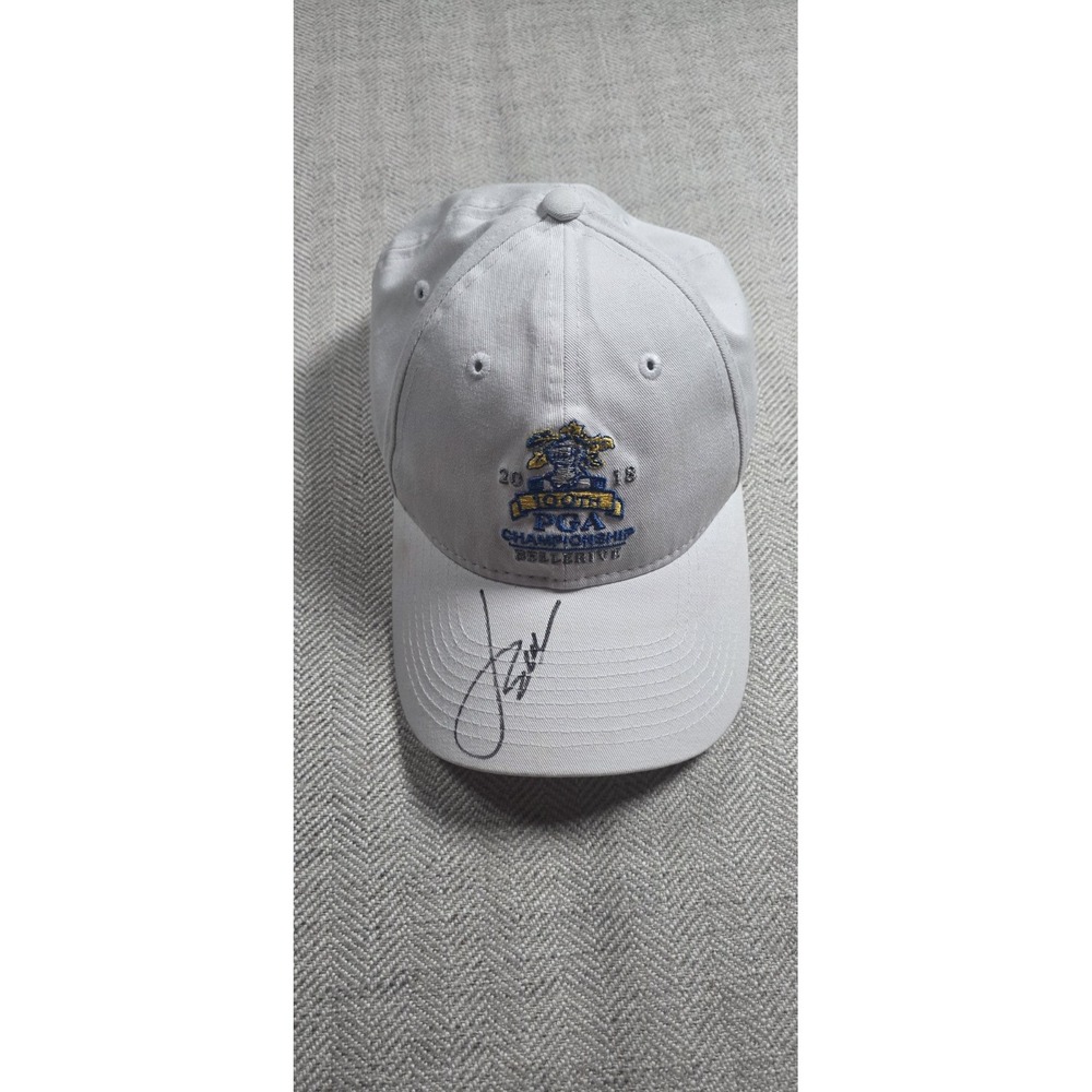 2018 PGA Championship Hat Autographed Cap Bellerive St Louis